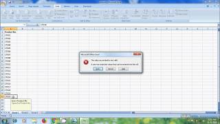 Excel 2007 how to prevent duplicate entries using data validation [upl. by Ahsilrac71]