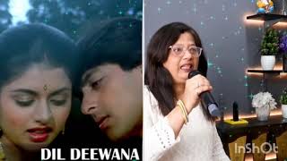 Dil Deewana  Lata Mangeshkar  Cover song by Nita Rana [upl. by Sivar484]