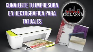 Tinta Hectografica para impresora [upl. by Hcab689]