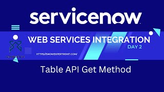 Web Services Integration Day 2  Table API Get Data from ServiceNow Instance [upl. by Annoeik]