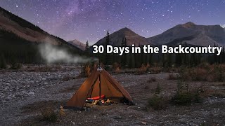 30 Days of Amazing Backpacking My 2022 Trips [upl. by Ettelrahc]