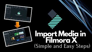 How to Import Media in Wondershare Filmora X Explained in Detail [upl. by Lyrem330]