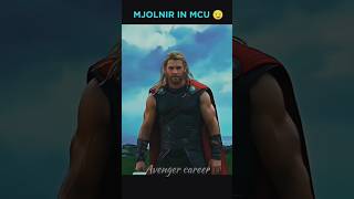 Thor hammer pick up in MCU 💯 marvel shorts [upl. by Xxam]