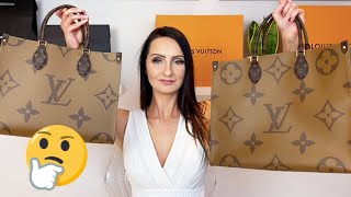 Louis Vuitton OnTheGo tote MM Vs GM Bag Size Comparison  WHICH IS THE BEST [upl. by Gillmore]