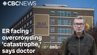 Winnipeg ER facing overcrowding catastrophe says doctor [upl. by Arukas]