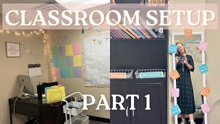 Classroom Setup Part 1  Getting My 4th5th Grade Classroom Ready For The School Year [upl. by Janek]