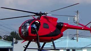 MD369A Hughes OH6A LOACH Helicopter Day 3 of Vaccination Drops Short Film [upl. by Gentilis930]