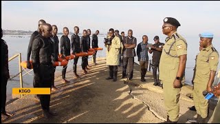 Safeguarding Albertine oil region  53 marine officers at Kigo marine school [upl. by Airrehs]