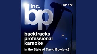 5 Years Five Years Karaoke Instrumental Track In the Style of David Bowie [upl. by Anatole]