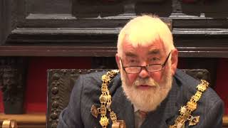 quotMayor questioned over councillors emailquot at the Council meeting 02072018 Guildhall Dartmouth UK [upl. by Elyod]