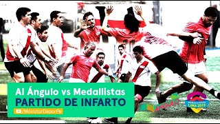 AlÁngulovsMedallistas Al Ángulo 43 Medallistas  RESUMEN y GOLES del partido amistoso  LIMA 2019 [upl. by Standush]