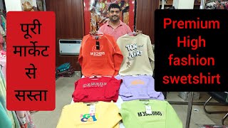 Premium heavy quality swetshirt Book fast 8510028300swetshirt fashion viralvideo [upl. by Anuat190]