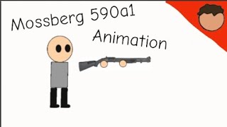 Mossberg 590a1 Animation [upl. by Sallyanne]