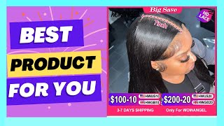 Wow Angel Glueless Wigs 7x76x65x5 HD Lace Closure [upl. by Odraleba]