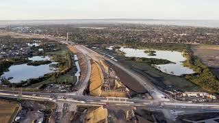 Mordialloc Freeway  April Flythrough [upl. by Casar14]