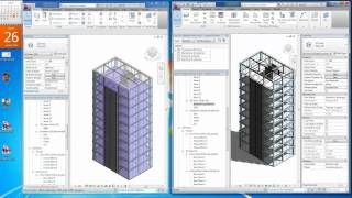 Curso Revit MEP 2012 Cap 12 Colaborar con Revit Architecture 5mp4 [upl. by Juline]