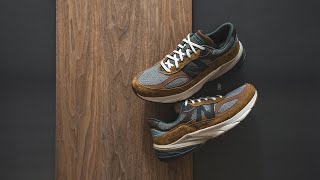 Carhartt WIP x New Balance 990 V6 quotWorkwearquot Review amp OnFeet [upl. by Nnil]