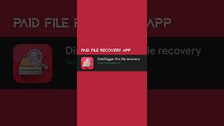 DiskDigger Pro file recovery  Paid File Recovery App [upl. by Gertie]