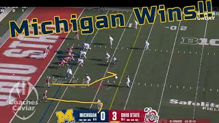 How Michigan was able to Beat Ohio State In THE GAME [upl. by Ettesoj326]