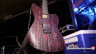 Slipknots Jim Root on His Fender Sandblasted Jazzmaster and Telecaster Signature Prototypes [upl. by Agnimod]