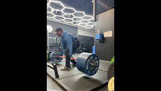 Jefferson Deadlift  495 pounds [upl. by Tuckie]