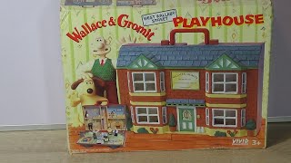 Wallace and Gromit Playhouse and figures The Wrong Trousers and A close Shave [upl. by Eilama]