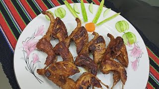 কোয়েল পাখি ফ্রাই  Koyel Fry Recipe Bangla  Quail Fry [upl. by Ecinreb]