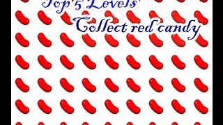 Candy crush saga best levels to collect red candy [upl. by Anotal]