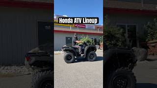 Honda ATV Lineup 420 vs 520 vs 700 Sound Comparison  What Do YOU Ride honda [upl. by Gilbertina]