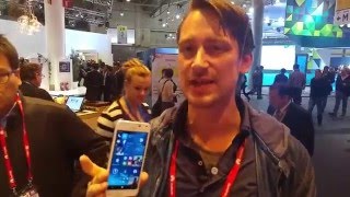 Microsoft Lumia 650  Hands On  kurzer Test  MWC [upl. by Inaboy529]