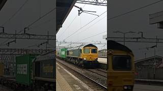 66596 passes through Bletchley from Garston FLT to Felixstowe North FLT 3924 [upl. by Seldan936]