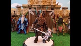 Halmyr Goldentooth Mythic Legions Action Figure Review [upl. by Aitahs477]