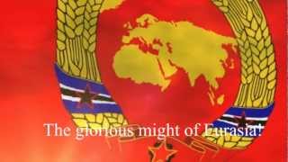 Anthem of the Union of Socialist Eurasia  quotMarch of the USEquot  quotEurasia Foreverquot [upl. by Calesta]