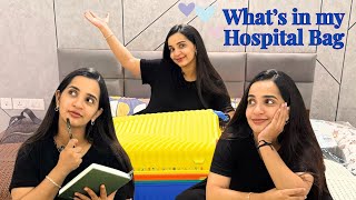 Whats in my Hospital Bag 👶🏻🤰🏻 Packing  Baby and Mom essentials  Pregnancy Malavika Krishnadas [upl. by Gennaro]