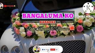 Bangaluma ko karaoke Moro song by Khomeini C Bansuan [upl. by Akila391]