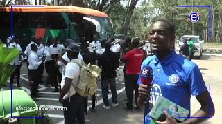 CAN 2023 ARRIVÉE DES LIONS INDOMPTABLES A LHÔTEL PRÉSIDENT  EQUINOXE TV [upl. by Ednalrim]