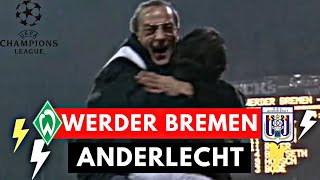 Werder Bremen vs Anderlecht 53 All Goals amp highlights  UEFA Champions League 1993 [upl. by Tnafni636]