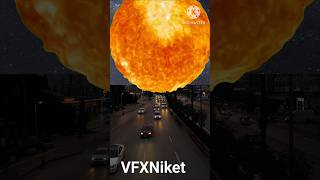 Sun planet special effect Vfx Shorts video [upl. by Metcalf467]