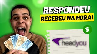 Heedyou É Um Site Simples Que Paga Na Hora É Pix No Paypal [upl. by Liam]