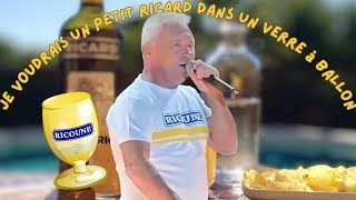 🎤 Ricoune  Un petit Ricard  Dans un verre à ballon🍷 festival Poupet deraille XXL 2023 [upl. by Drannel539]