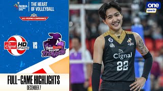 Cignal vs Choco Mucho semis Game 1 highlights  2023 PVL AllFilipino Conference  Dec 7 2023 [upl. by Nauqet]