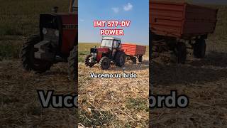 IMT 577DV POWER VS PUNA ZMAJEVKA UZ BRDO foryou farming imt577dv agriculture [upl. by Aohk37]