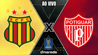 SAMPAIO CORRÊA X POTIGUAR AO VIVO  PRÉ COPA DO NORDESTE AO VIVO  ELIMINATÓRIAS COPA DO NORDESTE 24 [upl. by Assirram603]