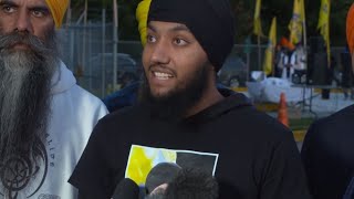 Son of killed Canadian Sikh leader Hardeep Singh Nijjar speaks [upl. by Rici]