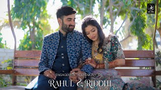 Rahul amp Ridhhi  Ring Ceremony  Best Engagement Highlight  Maher Films [upl. by Enala]