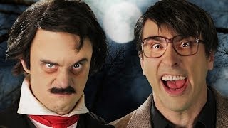 Stephen King vs Edgar Allan Poe Epic Rap Battles of History [upl. by Schwitzer962]