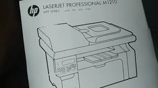 Проверка МФУ HP M1212nf MFP [upl. by Forest28]