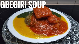 How to make Nigerian Gbegiri Soup  Gbegiri Soup recipe  Beans Soup [upl. by Anital]