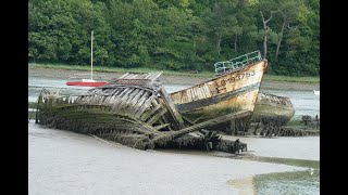 quotLHISTOIREquot DU CIMETIÈRE DES BATEAUX DE KERHERVYLANESTER [upl. by Nylloh]