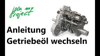 Getriebeöl wechseln am Beispiel vom VW Golf 4  AnleitungTutorial [upl. by Niehaus]